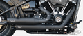 2-2 Big short Blk w/ hole Softail21-up For Harley-Davidson
