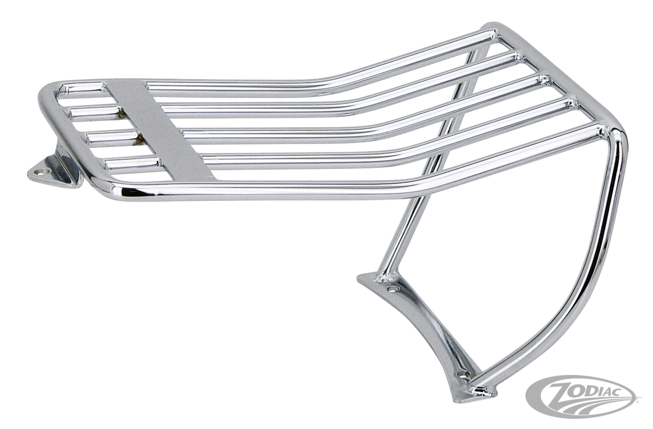 GZP Chrome Bobtail luggage rack FXST06-u For Harley-Davidson