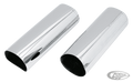 GZP Fork slider cover Heritage, pair For Harley-Davidson