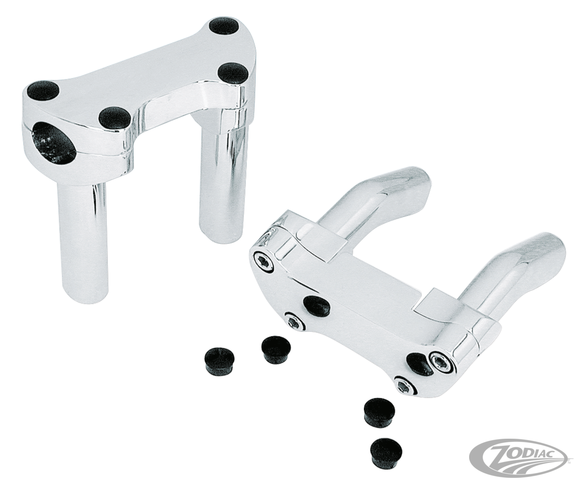 GZP Riser and handlebar clamp set pla For Harley-Davidson