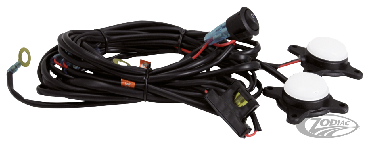 Vision X motorcycle led bagger bag kit For Harley-Davidson