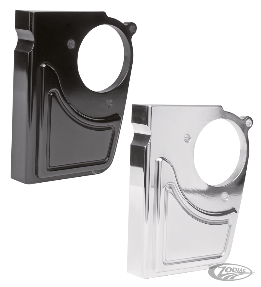 THROTTLE SERVO COVER ME17-UP BLK For Harley-Davidson