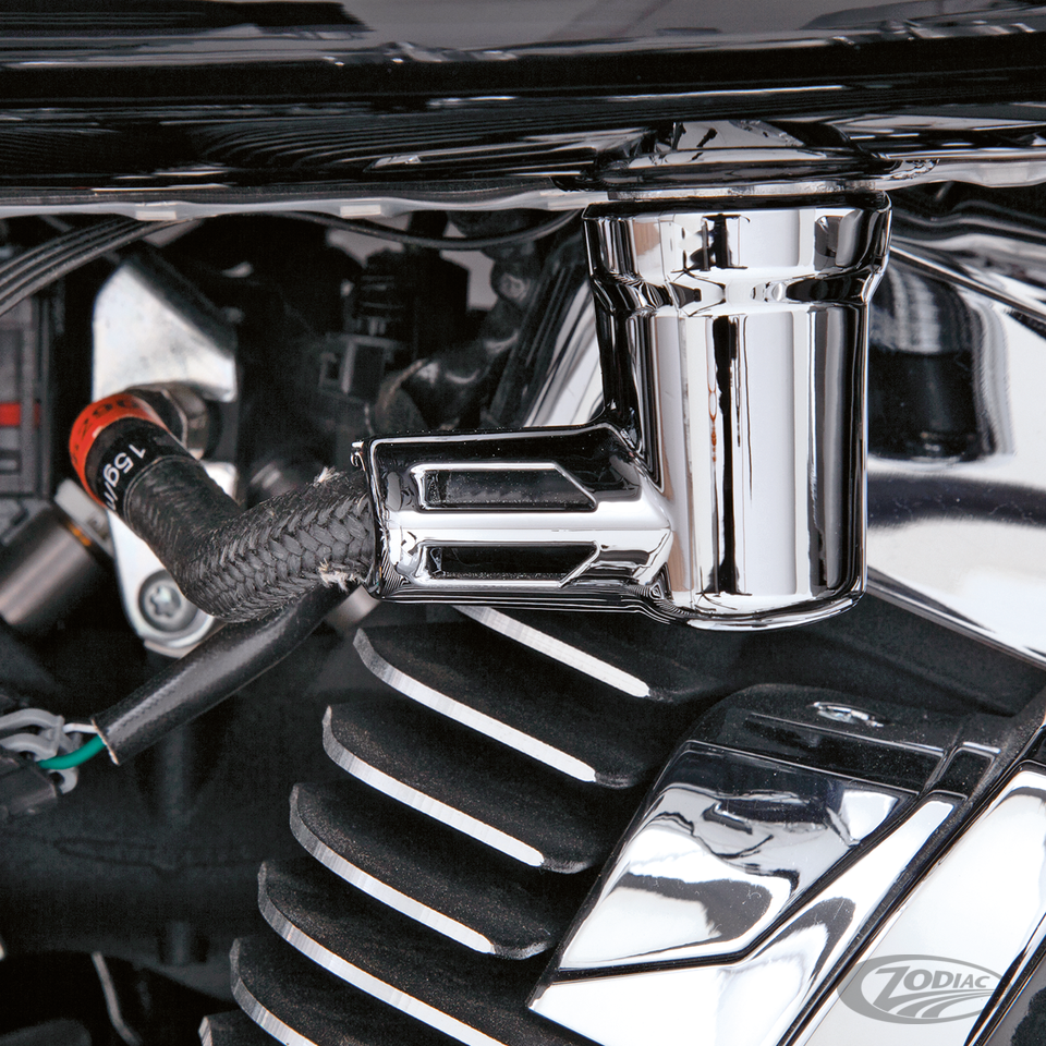 Fuel Fitting Cover FLH/T17-up For Harley-Davidson
