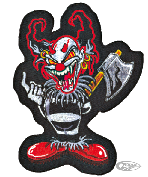 Ax Clown patch 4.75"x6" For Harley-Davidson