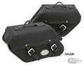 K-Drive leather saddlebag kit XL94-up For Harley-Davidson