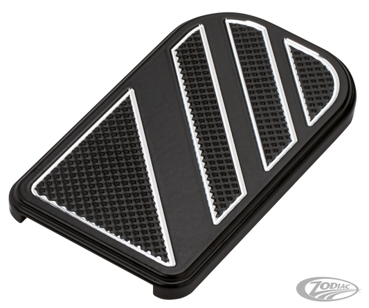 Stripes Brake pedal replacement black co For Harley-Davidson