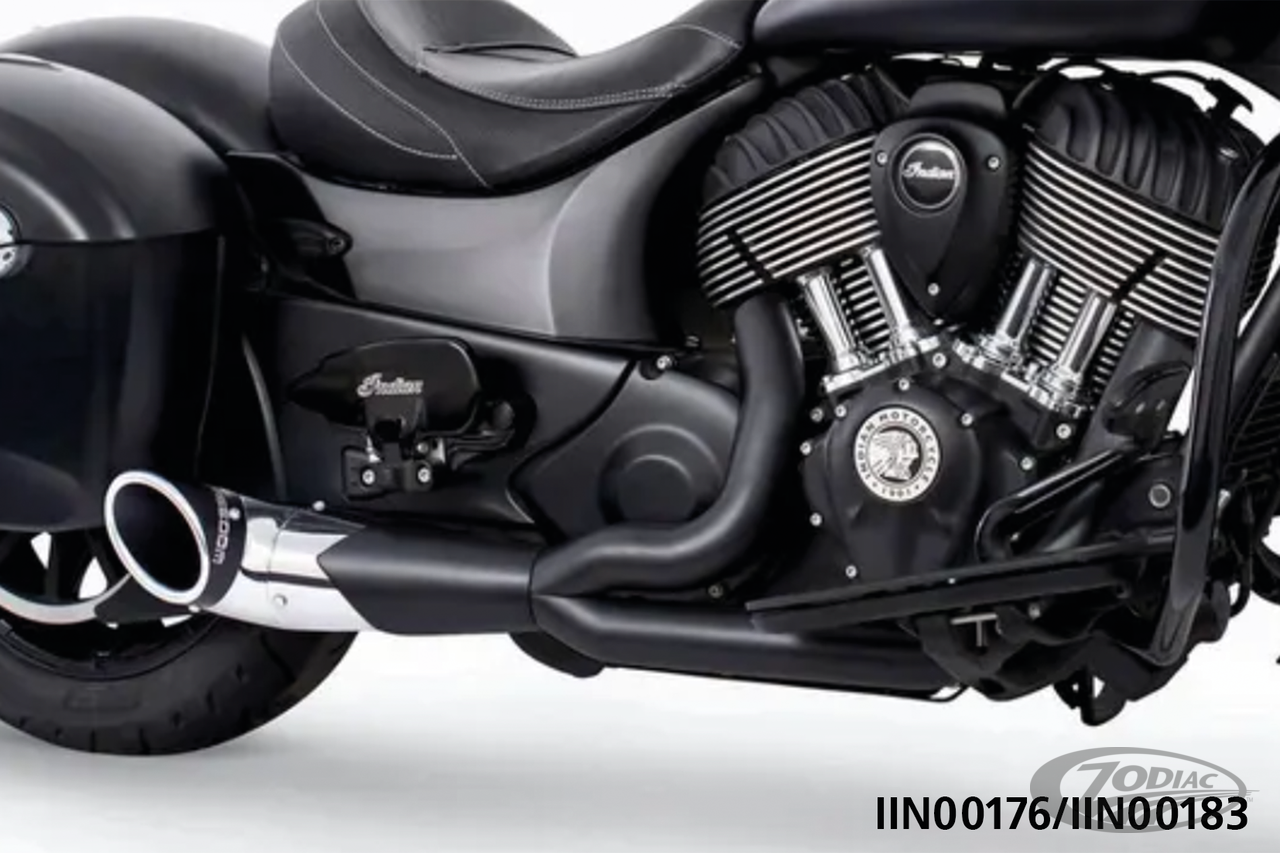 FREEDOM 2-1 TURNOUT Combo BK Classic For Harley-Davidson