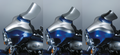 Wave Tall Clear Screen FLH96-13 For Harley-Davidson