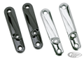 GZP Chrome turnsignal bracket set Tourin For Harley-Davidson
