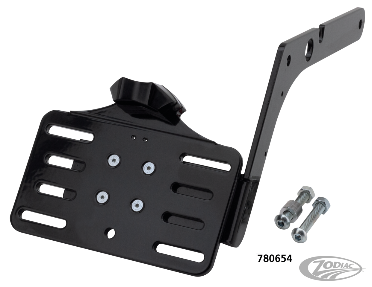 Blck side mount licenseplatekit XL04-UP For Harley-Davidson