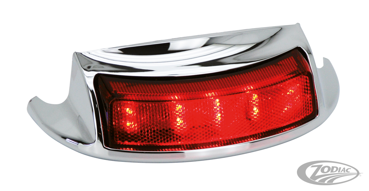 GZP Rear LED fender light FLH/T09-up cle For Harley-Davidson