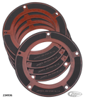 5pck derby cvr gasket Foamet FLH/T16 For Harley-Davidson
