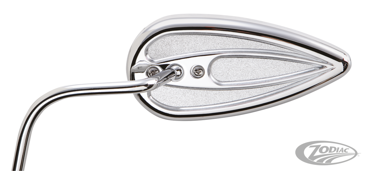 ALT. TEARDROP MIRROR, LEFT For Harley-Davidson