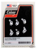 6-pck Colony Grease Fitting OEM 9852, ch For Harley-Davidson