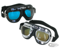 GZP Contoured lens goggles with chrome f For Harley-Davidson