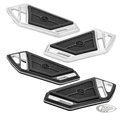 PM Superlight passenger floorboard Chrom For Harley-Davidson