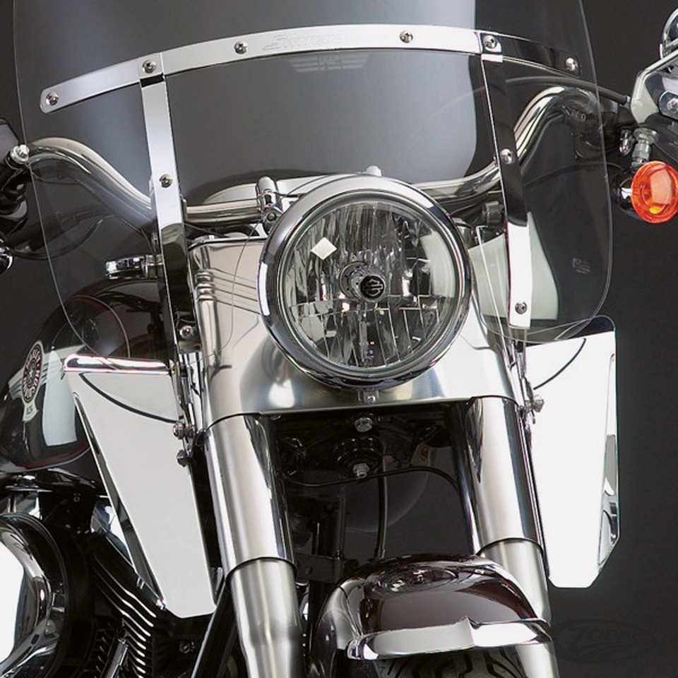 Chrome windscreen lowers N76605 For Harley-Davidson