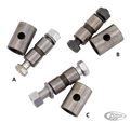 COLONY Seat bar bushing set, white plate For Harley-Davidson