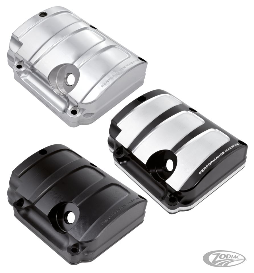 PM Scallop 5-sp Transcover 00-06 Chrome For Harley-Davidson