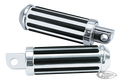 GZP Streamliner foot pegs male, passenge For Harley-Davidson