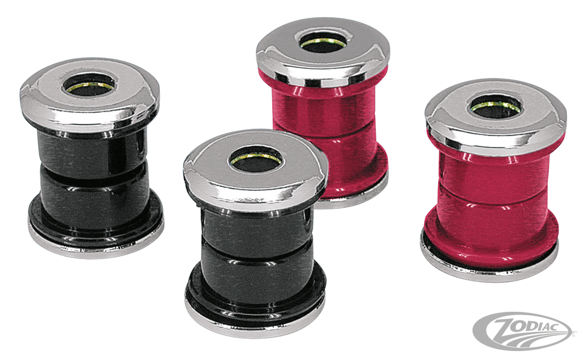 GZP Handlebar damper kit PU Red For Harley-Davidson