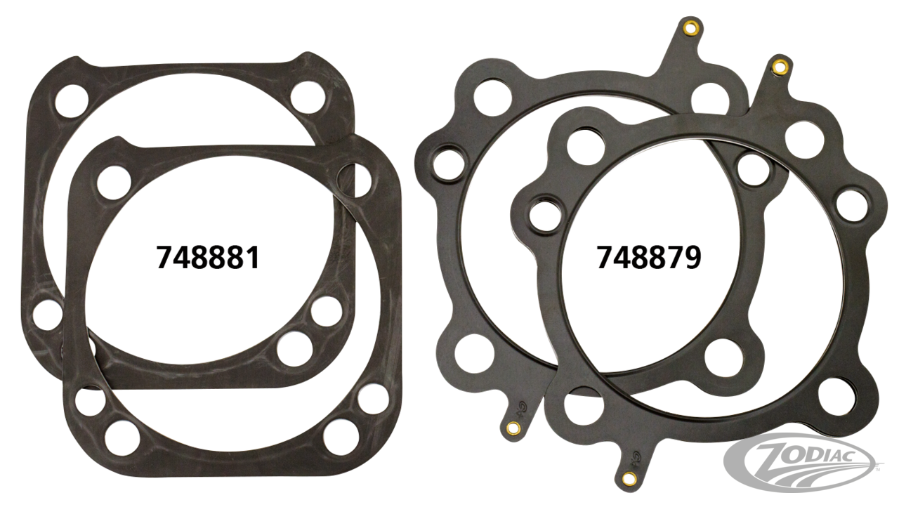 TC99-17 4" MLS HEAD GASKETS .030" For Harley-Davidson