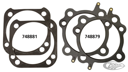 TC99-17 4" MLS HEAD GASKETS .030" For Harley-Davidson