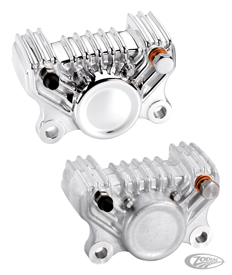K-Tech super freni 2 piston caliper poli For Harley-Davidson