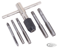 6 Piece tap set INCH/SAE For Harley-Davidson