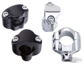 Chrome 1.5" High risers for 1.25" bars For Harley-Davidson