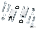 GZP Passenger peg mounts chrome pair XL8 For Harley-Davidson