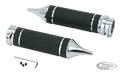 GZP Chrome Gladiator grip set For Harley-Davidson