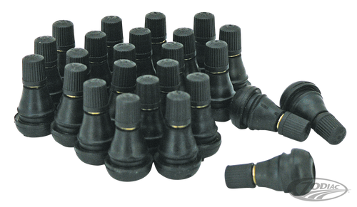 25pck Tubeless Tire Valves Rubber For Harley-Davidson