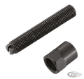Pushrod adjusting screw without roller For Harley-Davidson