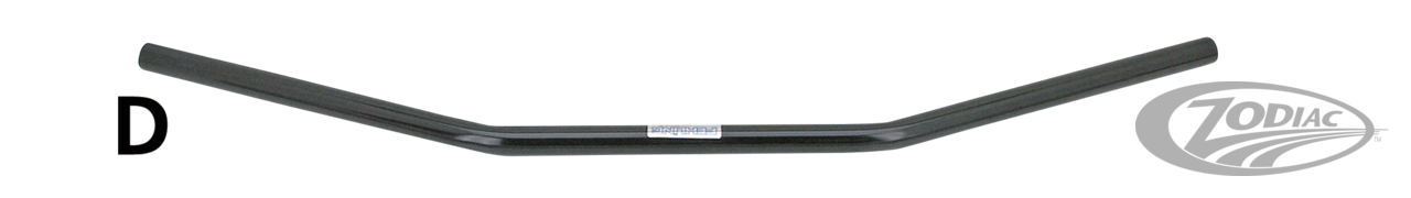 Dragbar 920mm Wide, 82-Up Black For Harley-Davidson