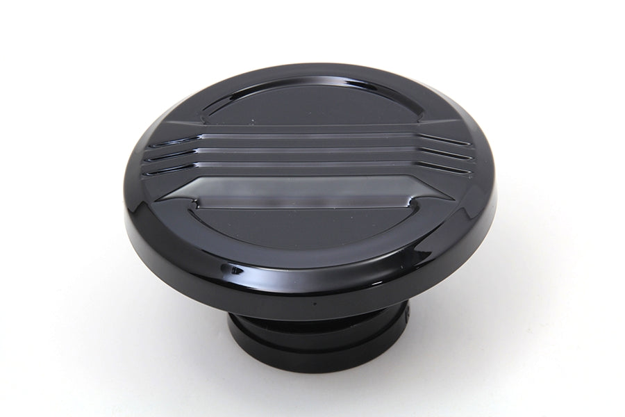 Gas Tank Cap For Harley-Davidson Airflow Vented Gas Cap Black