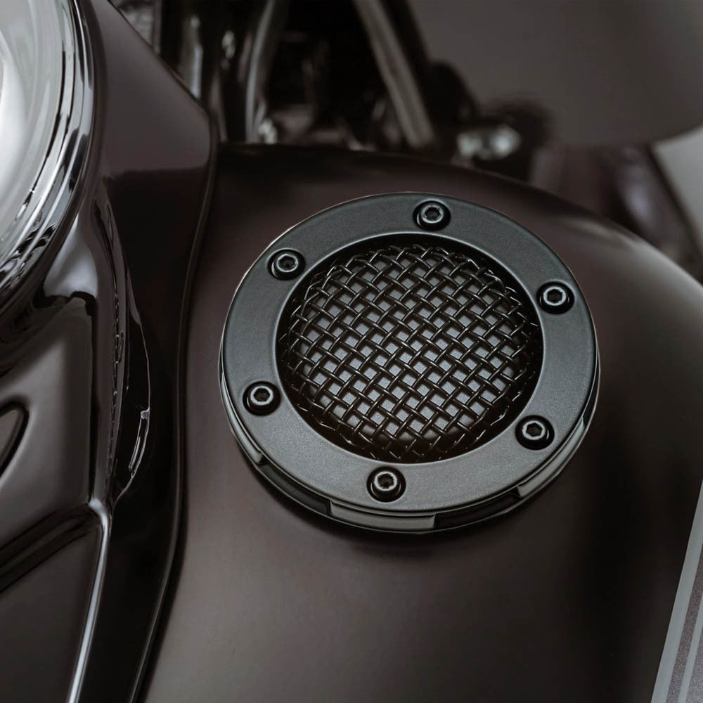 Tapon Deposito Combustible Para Harley-Davidson® Kuryakyn Mesh Gas Cap Black