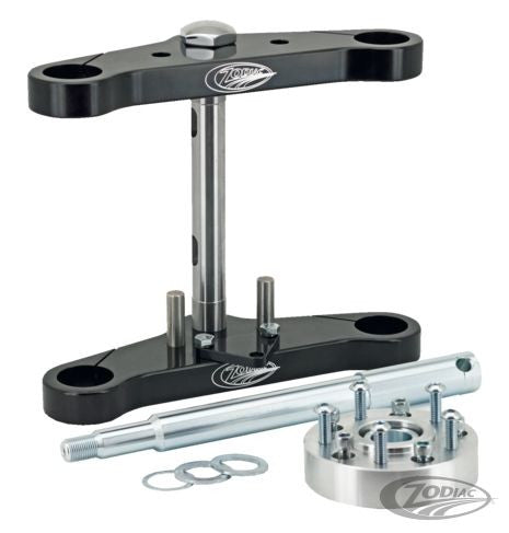 Tijas Anchas Para Harley-Davidson Sportster Y Dyna Wide Glide Triple Tree Kit